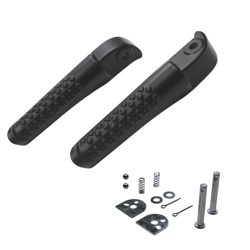 Adsspro Motorcycle Footrest Foot Pegs Pedal pads for Powersports BT200X CT200U CT200U-EX CT100U Trail 200 CC100X 97cc 100cc 3.0hp 196cc 200cc 6.5hp Motorbike Minibike Parts - Image 1